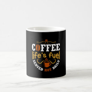Caneca De Café Café Combustível Da Vida