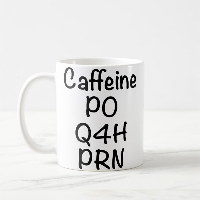 Caneca De Café Café Conforme Necessário (Esquerda)