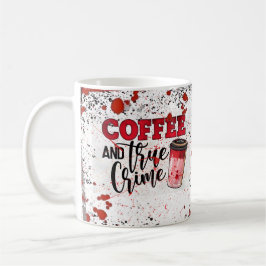 Caneca De Café Café & Crime Verdadeiro