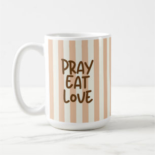 Caneca De Café Café Cristão Amante Marrom Letra Confortável Café