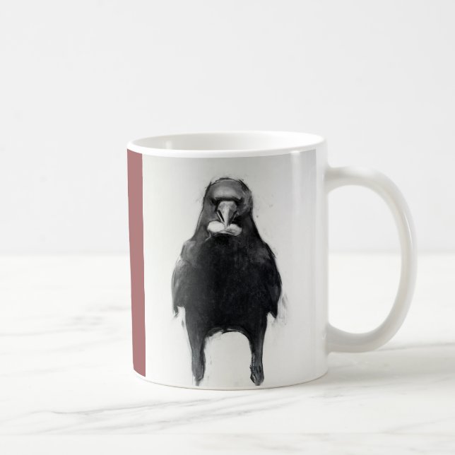 Caneca De Café Café CROW Mug 11 oz. (Direita)