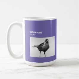 Caneca De Café Café CROW Mug 15 oz.
