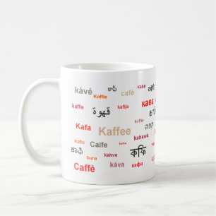 Caneca De Café Café da caneca do mundo (no vermelho)