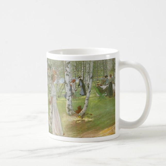 Caneca De Café Café da manhã no Open de Carl Larsson (Direita)