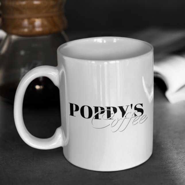 Caneca De Café Café da Poppy (Criador carregado)