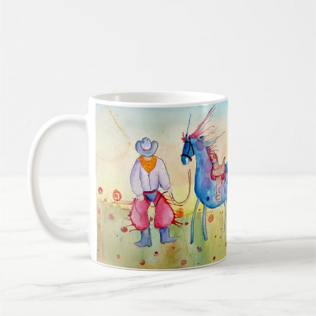 Caneca De Café Café de Caubói (Esquerda)