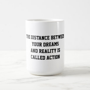 Caneca De Café Café de Cotação Inspiracional Motivacional