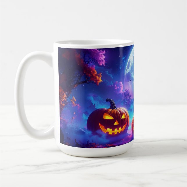 Caneca De Café Café de Halloween, Cacau ou Tea Mug (Esquerda)