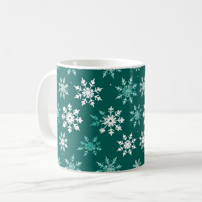 Caneca De Café Café de Natal (Frente Esquerda)