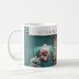 Caneca De Café Café de Natal com decoração de Natal