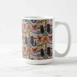 Caneca De Café Café de Natal preto