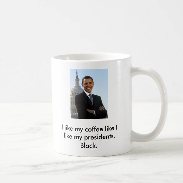 Caneca De Café Café de Obama (Direita)