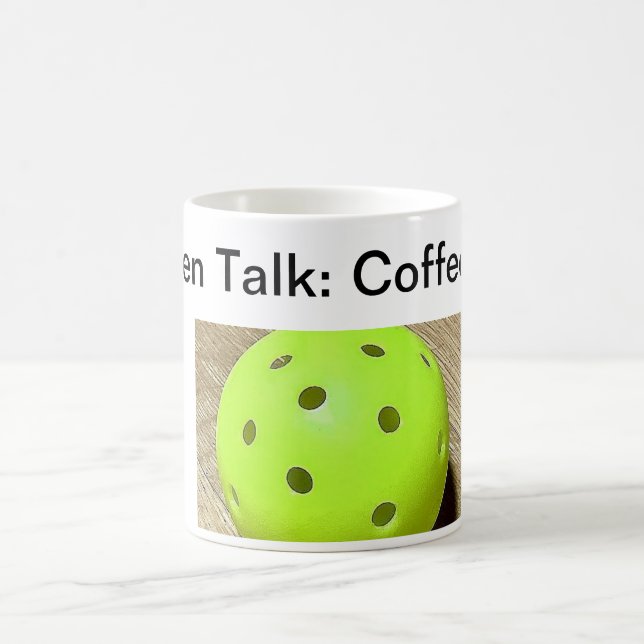 Caneca De Café Café depois Pickleball   (Centro)