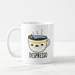Caneca De Café Café Depresso Gelado E Triste