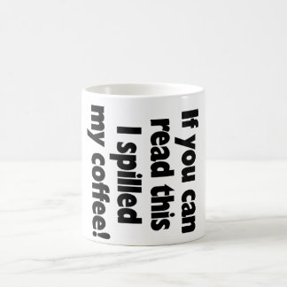 Caneca De Café Café derramado! OMG!