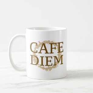 Caneca De Café Café Diem Coffee Mug