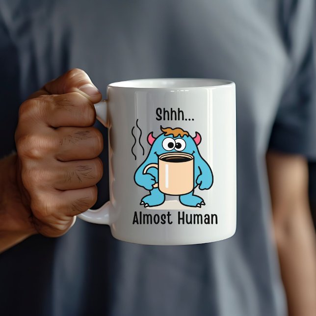 Caneca De Café Café Divertido Presente para o Aniversário ou Dia  (Criador carregado)