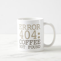Café do erro 404 não encontrado