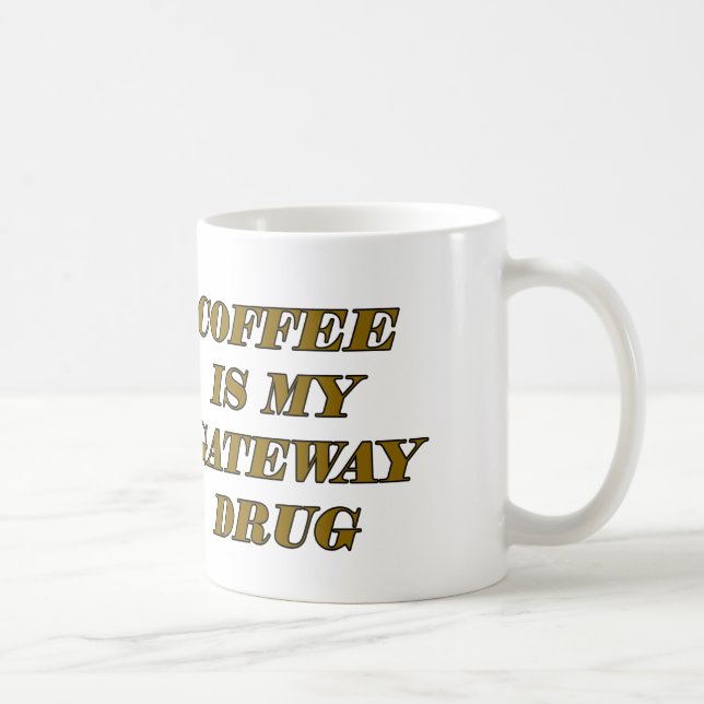 Caneca De Café Café É A Minha Droga De Gateway (Direita)