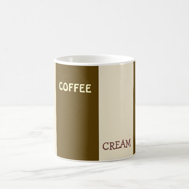 Caneca De Café Café E Arte De Blocos De Creme (Centro)
