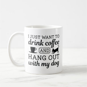 Caneca De Café Café E Cão