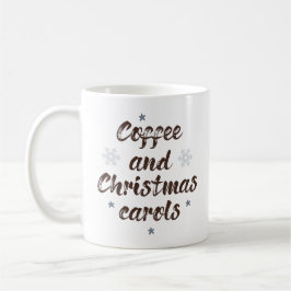 Caneca De Café Café E Caróis De Natal