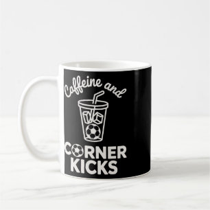 Caneca De Café Café e Chutes de Canto Equipe Jogador Café e S
