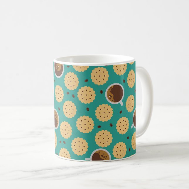 Caneca De Café Café e cookies (Frente Esquerda)