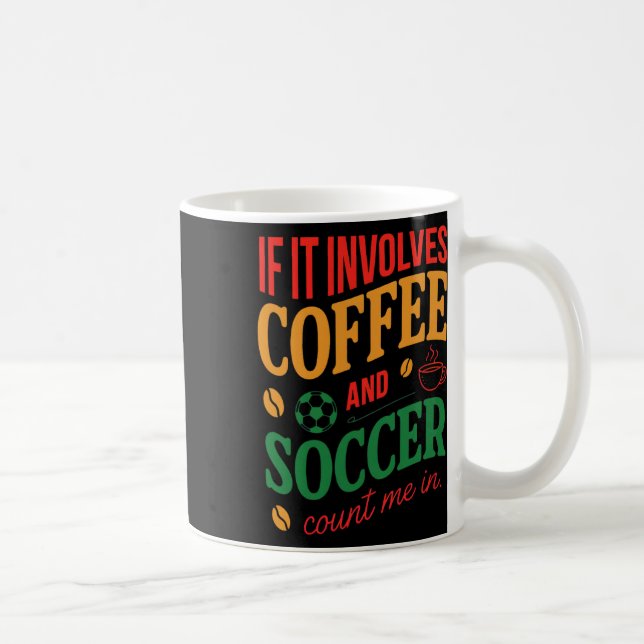 Caneca De Café Café E Futebol Me Conta Citação  (Direita)