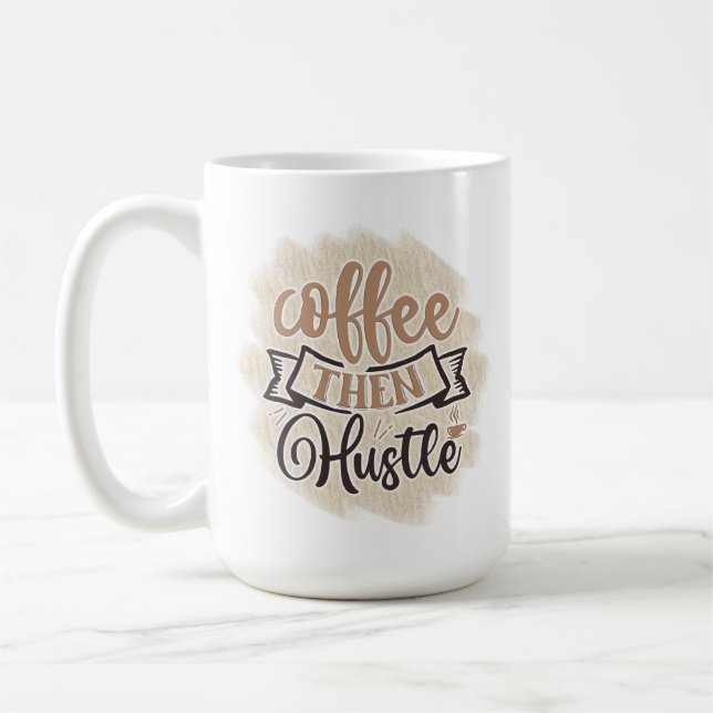 Caneca De Café Café E Hustle (Esquerda)