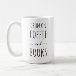 Caneca De Café Café e Livros Mug