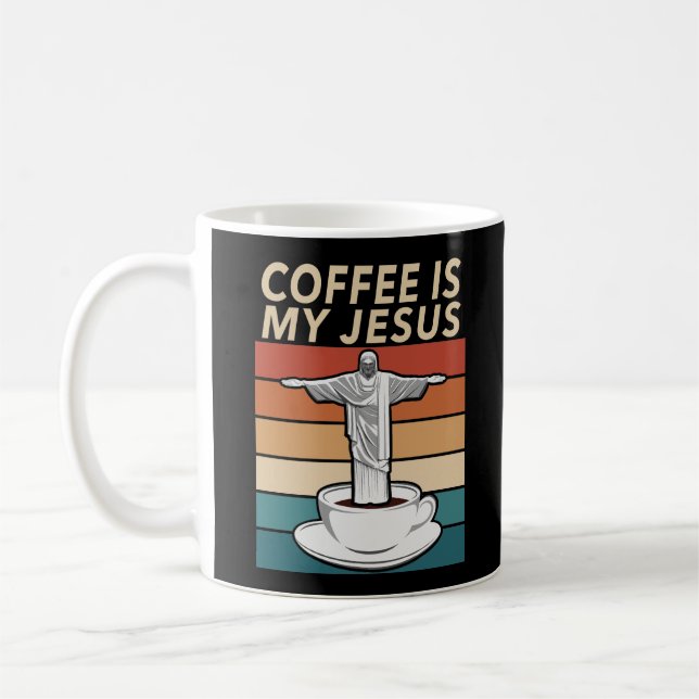 Caneca De Café Café é Meu Jesus (Esquerda)