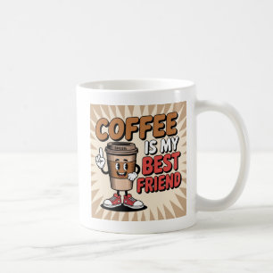 Caneca De Café Café é meu melhor amigo