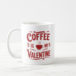 Caneca De Café Café É Meu Namorados, Dia de os namorados Engraçad