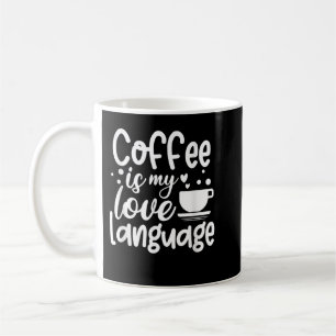 Caneca De Café Café É Minha Língua De Amor