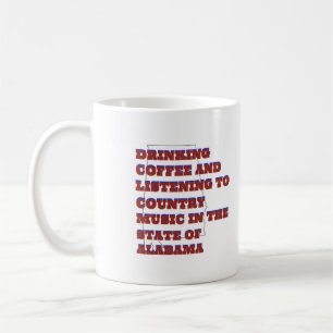 Caneca De Café Café e Música Country no Alabama