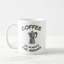 Café é sempre a resposta