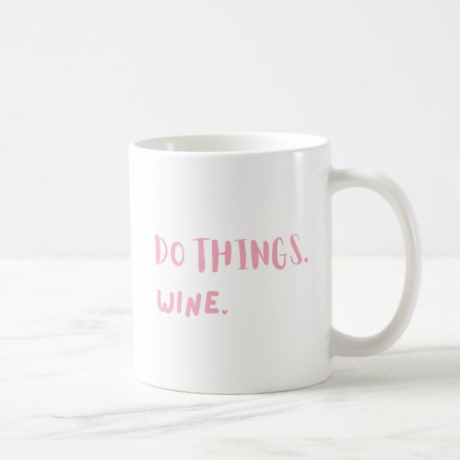 Caneca De Café Café e Vinho Lover Mug (Direita)