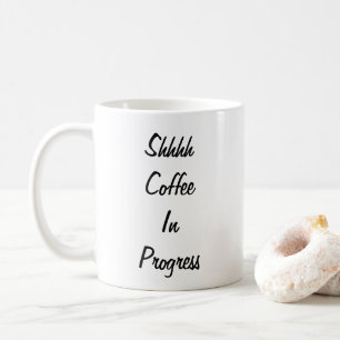 Caneca De Café Café em andamento