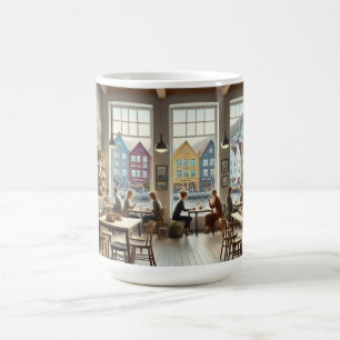 Caneca De Café Café em Bergen Noruega
