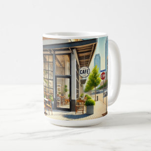 Caneca De Café Café em Dallas Texas