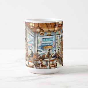 Caneca De Café Café em Seul Coreia do Sul