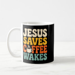 Caneca De Café Café engraçado Jesus Crente Fé Cristã