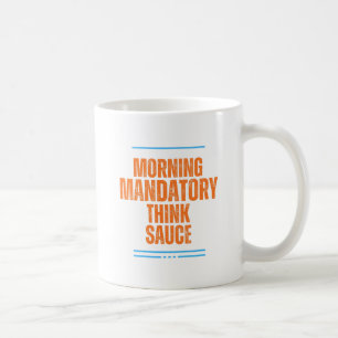 Caneca De Café Café Engraçado Mug - Molho De Pensão Obrigatório