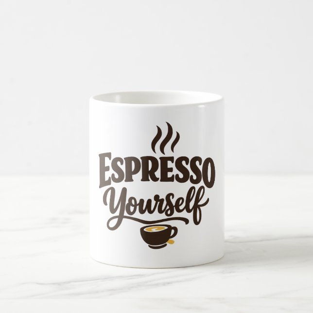 Caneca De Café Café Espresso Yourself (Centro)