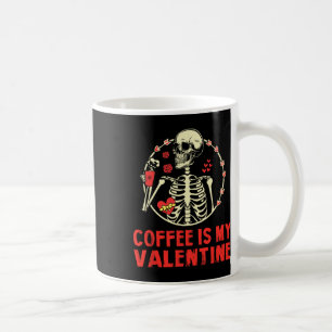 Caneca De Café Café Esqueleto É Meu Namorado Valentim Engraçado D
