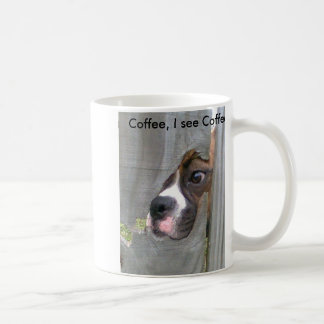 Caneca De Café Café, eu ver o café!