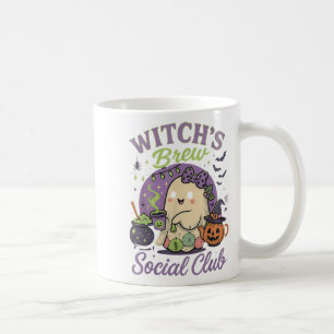 Caneca De Café Café Fantasma Cauldron do Clube Social Brew da bru