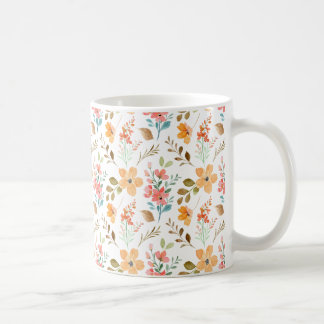Caneca De Café Café Floral - Um Começo Sangrento Ao Seu Dia