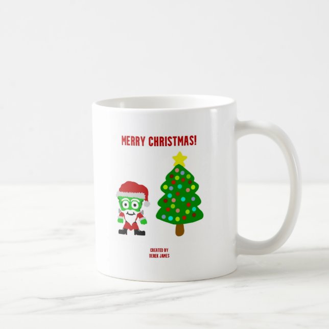 Caneca De Café Café FrankenQueijo Natal (Direita)